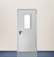 Противопожарные двери с остеклением 